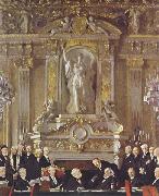 A Peace Conference at the Zuai d Orsay Sir William Orpen